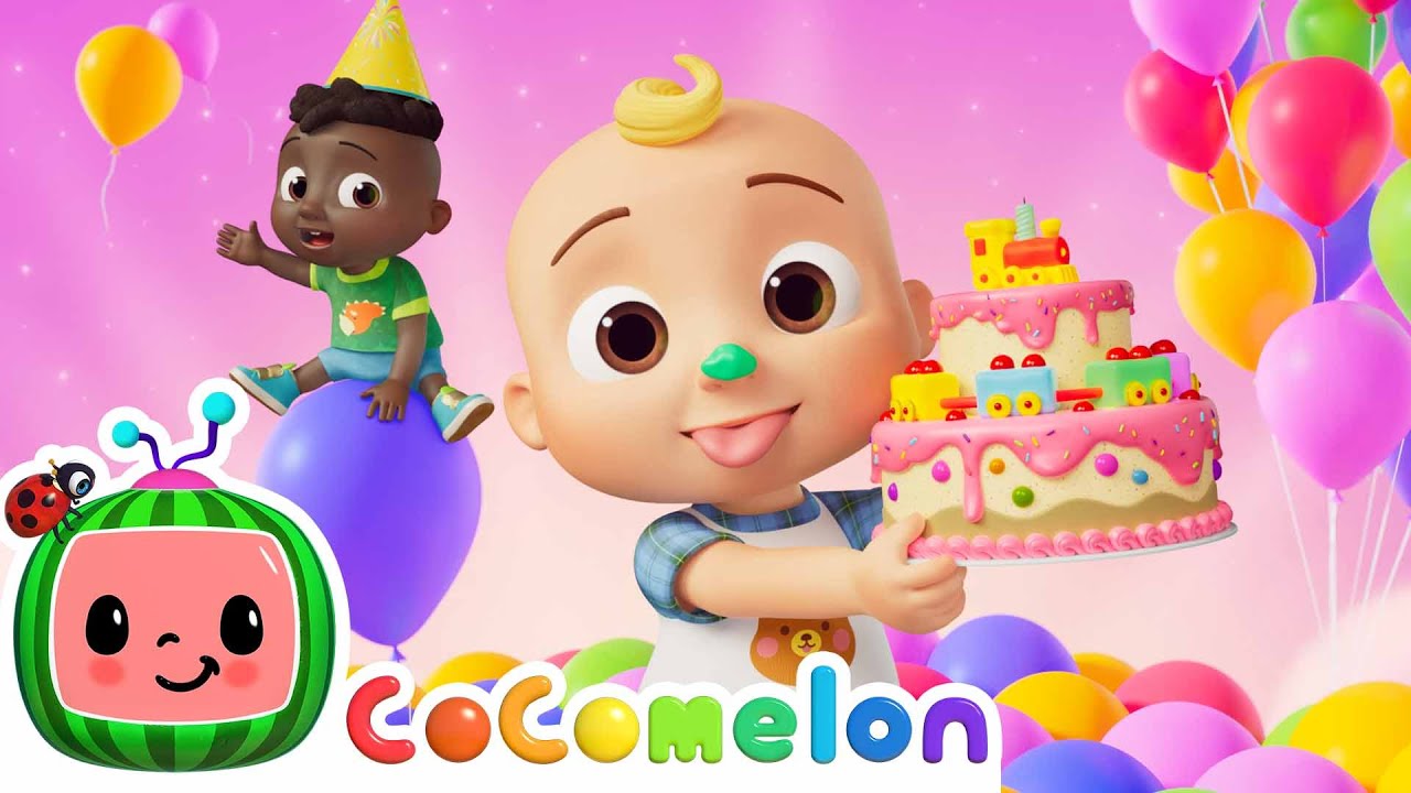 JJ's Happy Birthday Train Song! 🎂 Happy Birthday JJ! | CoComelon Nursery Rhymes & Kids Songs img